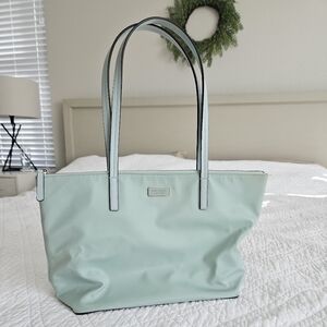 Kate Spade Mint Green Tote Bag